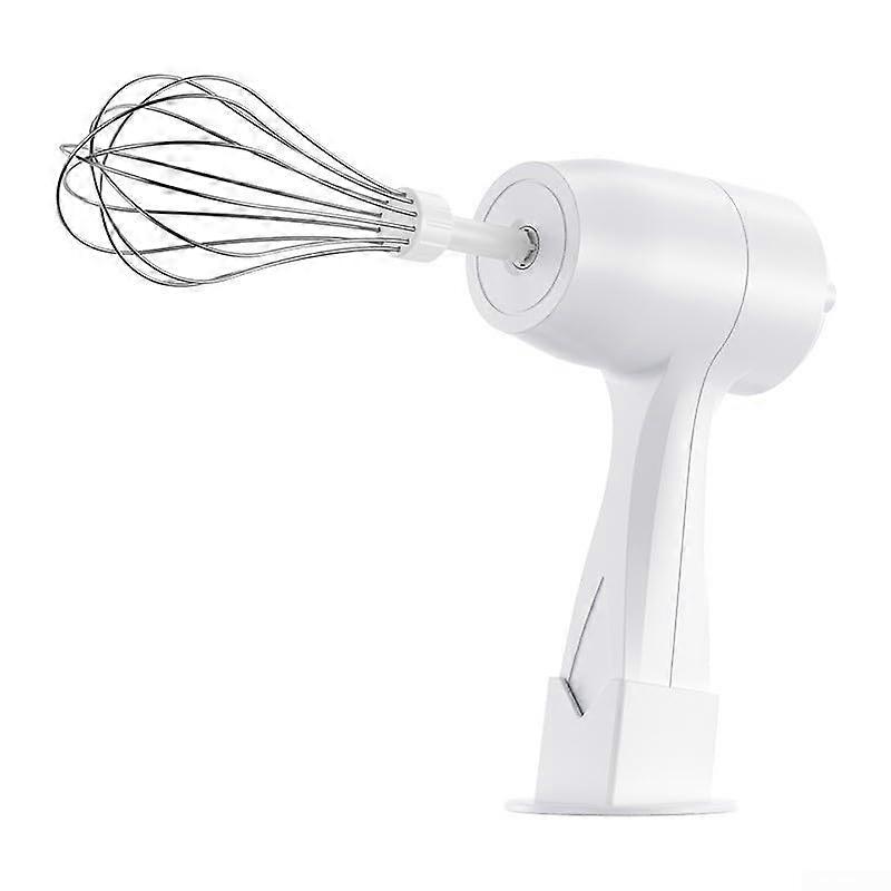 Electric Mixer Wireless Design Standup Base White For Various Baking Tasks