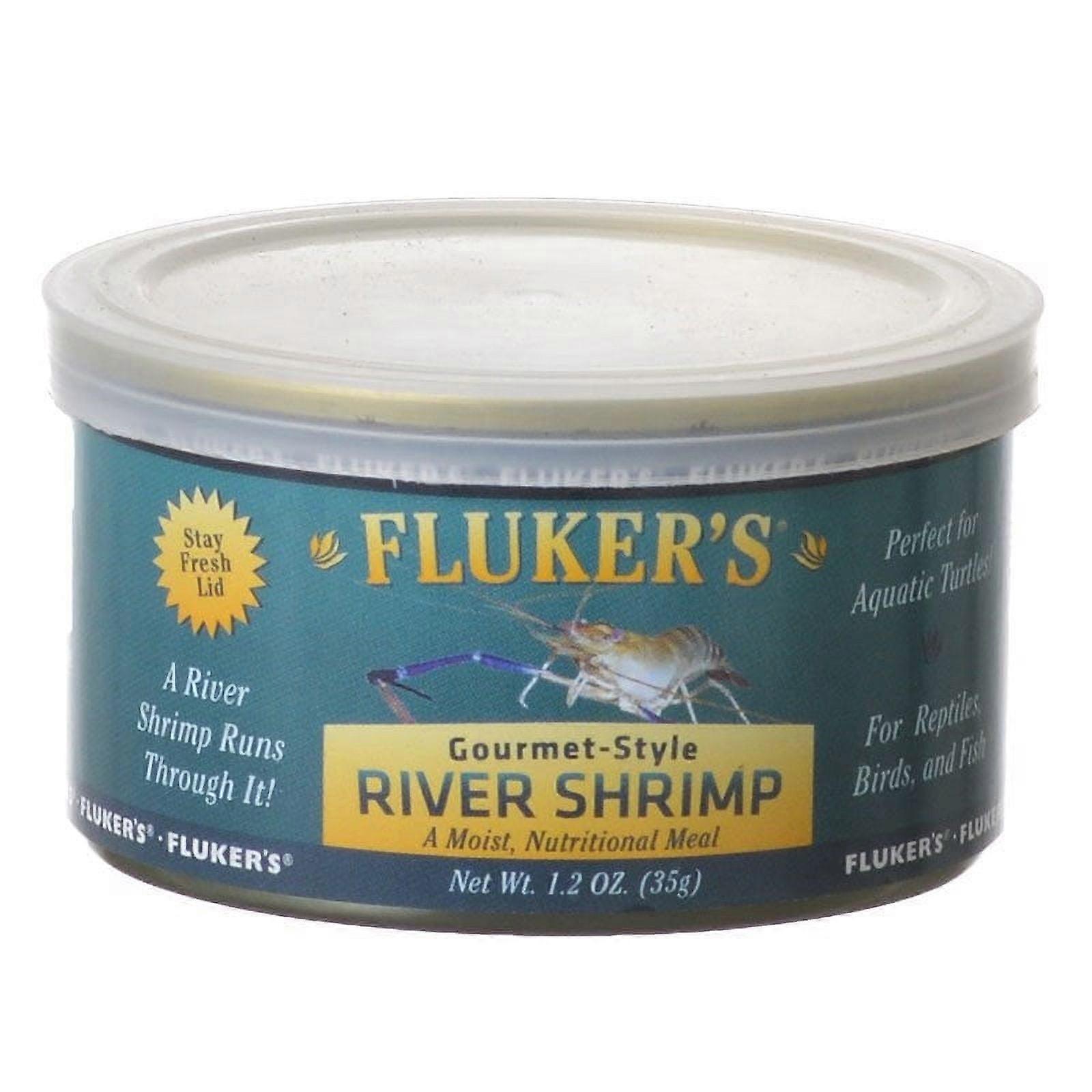 Flukers Gourmet Style River Shrimp 1.2 oz