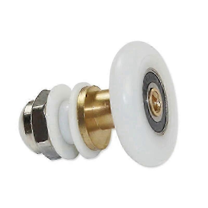 8-Piece Shower Door Roller Set - 20-27mm Eccentric Pulleys