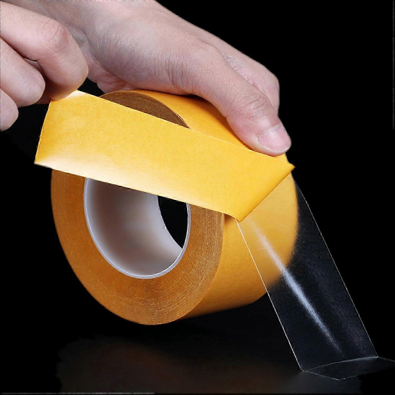 Removable double sided tape 2" x 85 feet compatible with temporary fixes