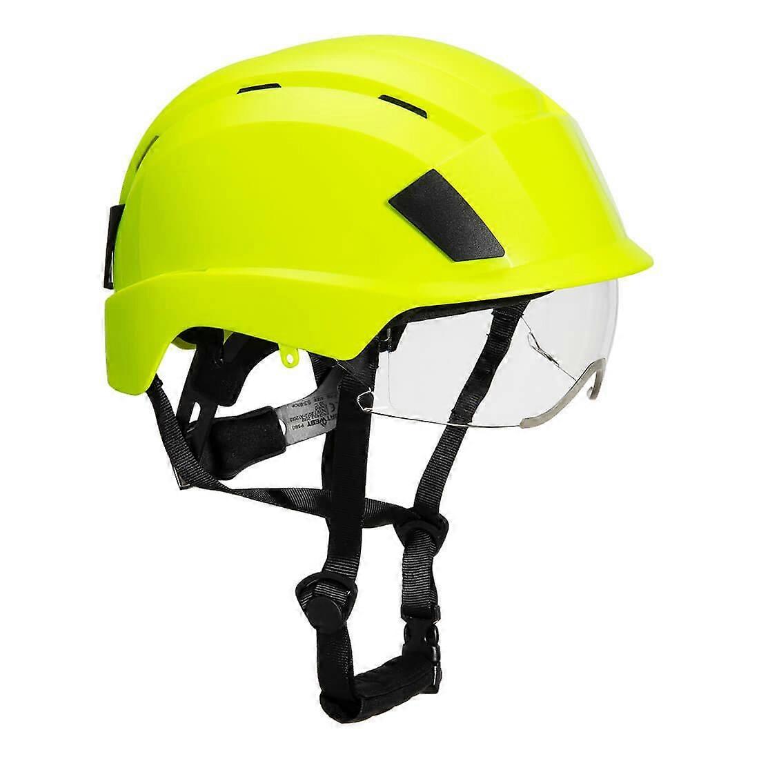 Portwest Polycarbonate Integrated Visor Helmet