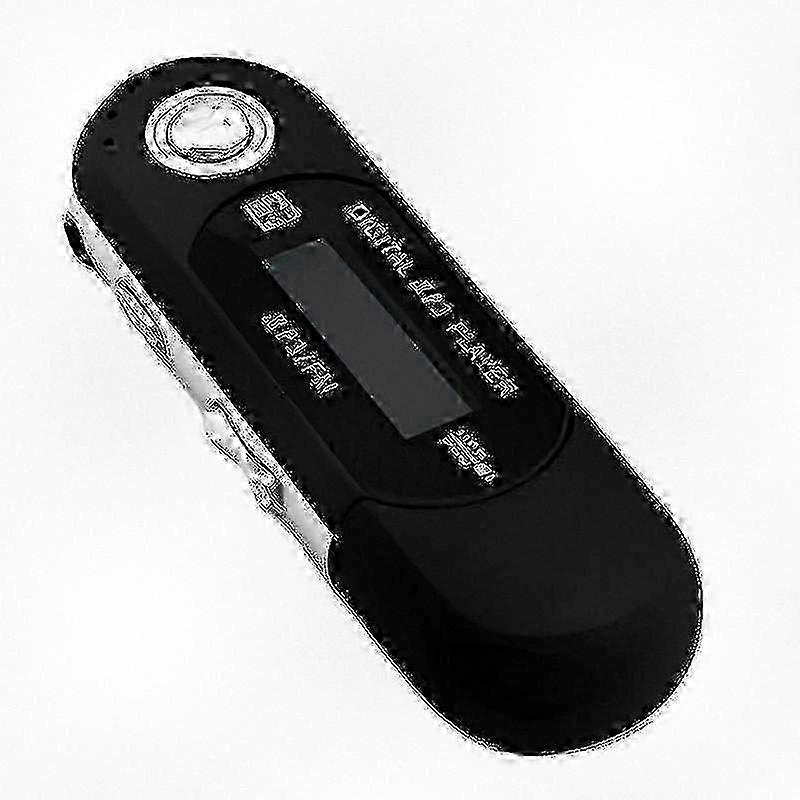 Portable MP3 Player with LCD Screen, 4GB Storage, FM Radio, USB Flash Drive for Music Playback
