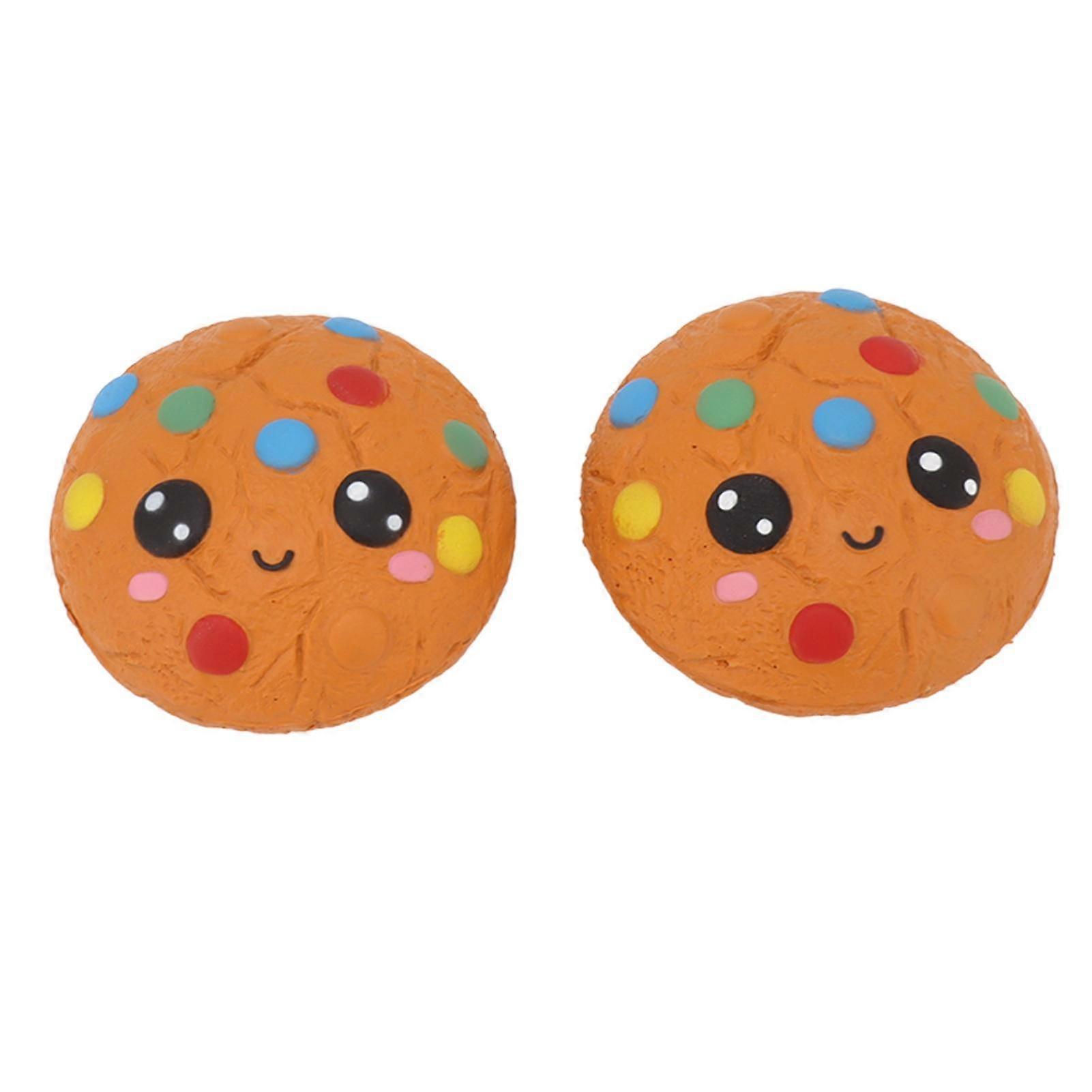 2 Pcs Bread Decompression Toy Interest Slow Rebound Decompression Toy Release Emotion Bread Stress