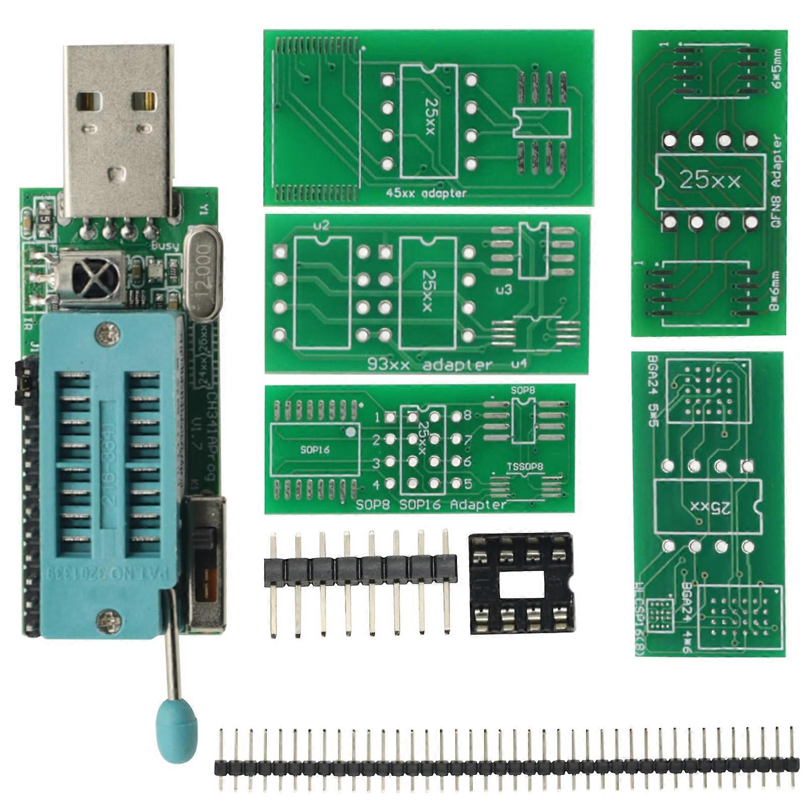 Multiple Potential UNIT Chip Programmer Highlighting TTL Identity Test And Condition Indicators For Automotive Electronics Multicolor