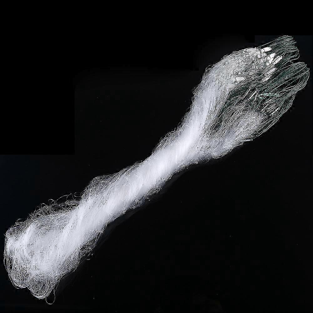 25-26 1m x 20m Fishing Net with Float Fish Trap Monofilament Small Mesh Gear (3 Fingers Mesh)