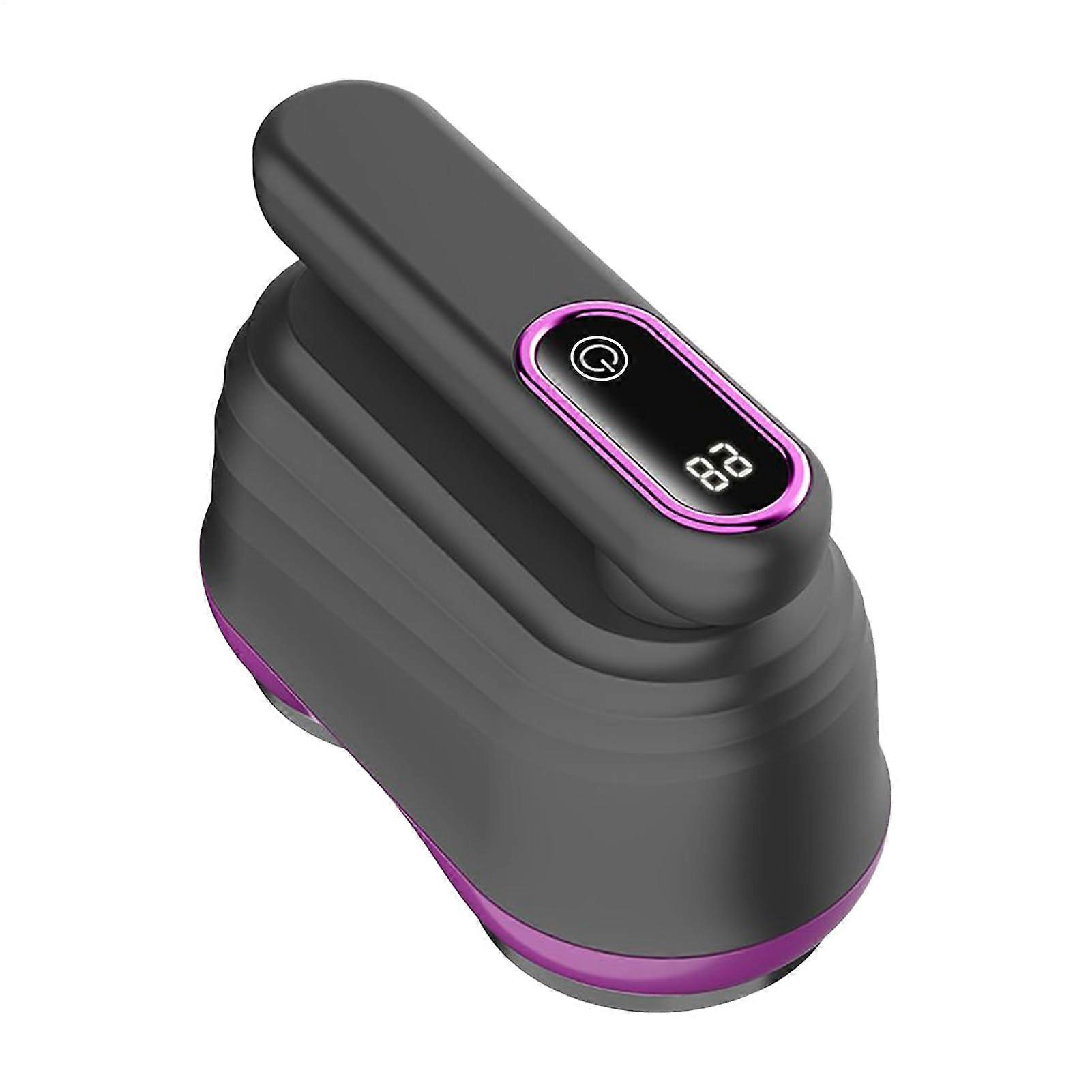 Fabric  Electric Rechargeable Double Head Sofas And Clothes Care Device, Dark Grey