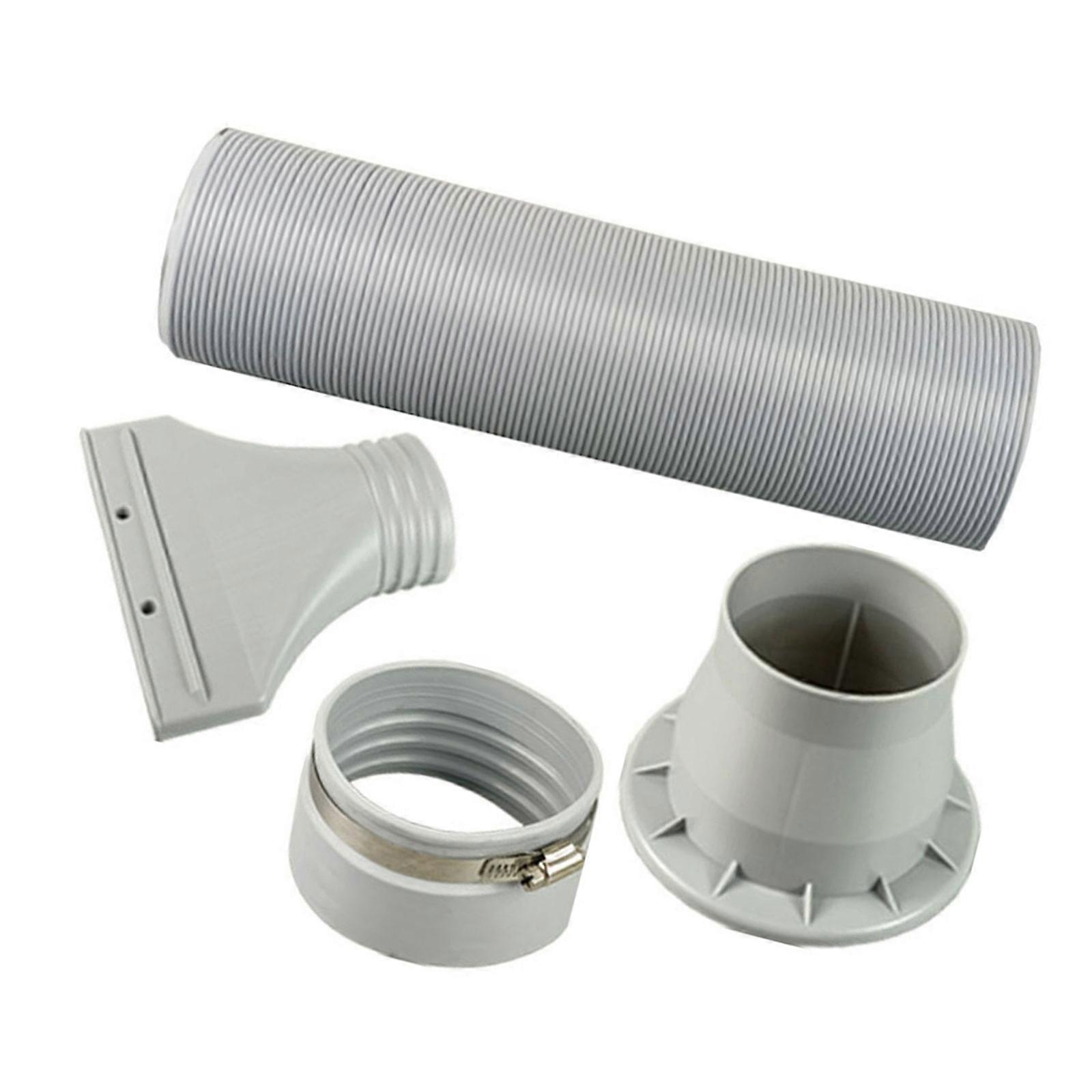 Air Conditioning Exhaust Hose Adapter Window Exhaust Hose Air Conditioner Window Flat Hose Connection Accessories Multicolor
