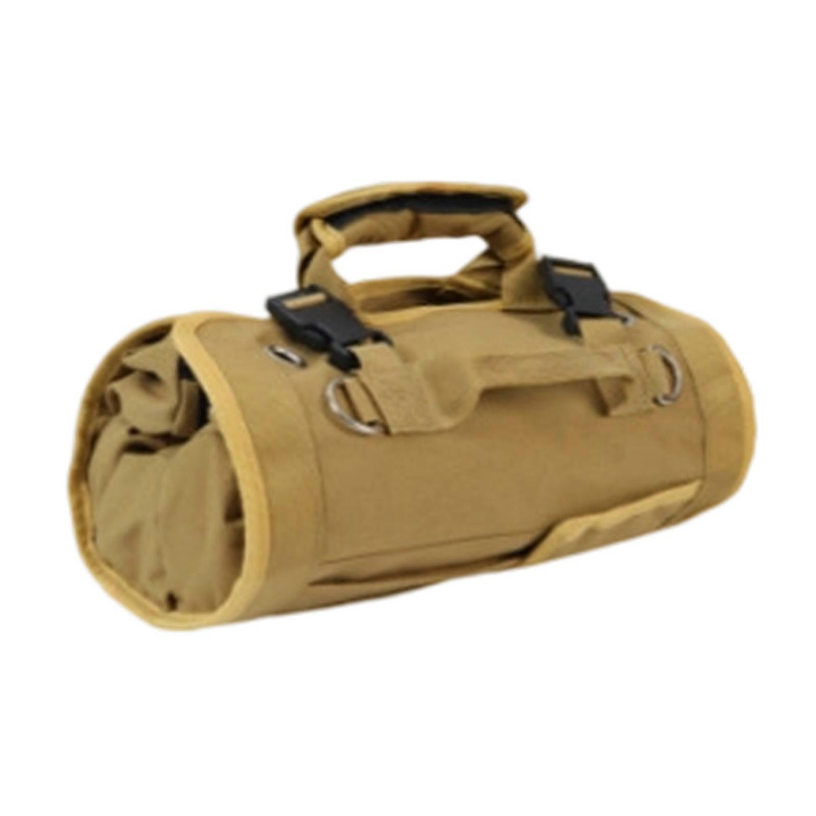 Multiple Functional Collapsing Tool Planner Sand Impermeable Large Capacity Storage For Camping Dynamics Fathers Day Presents  Khaki