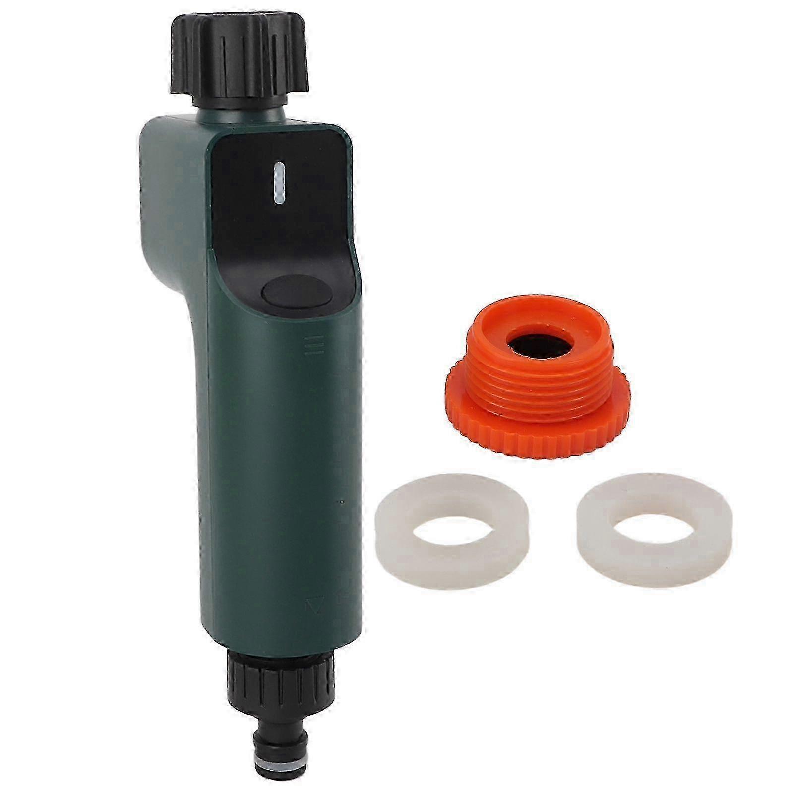 Watering Irrigation Timer with 3/4in NH Thread LED Indicator Rain Delay IP54 Sprinkler Timer for Garden Hose Yard Lawn for ZigBee w