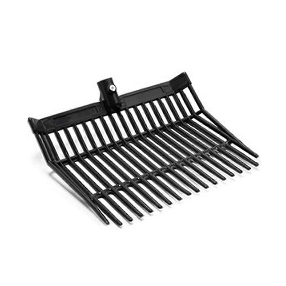 Manure Fork Replacement Head, Pitchfork Head, Horse Manure Rake, for Picking Up Manure, Plastic Fork Replacement Head,B
