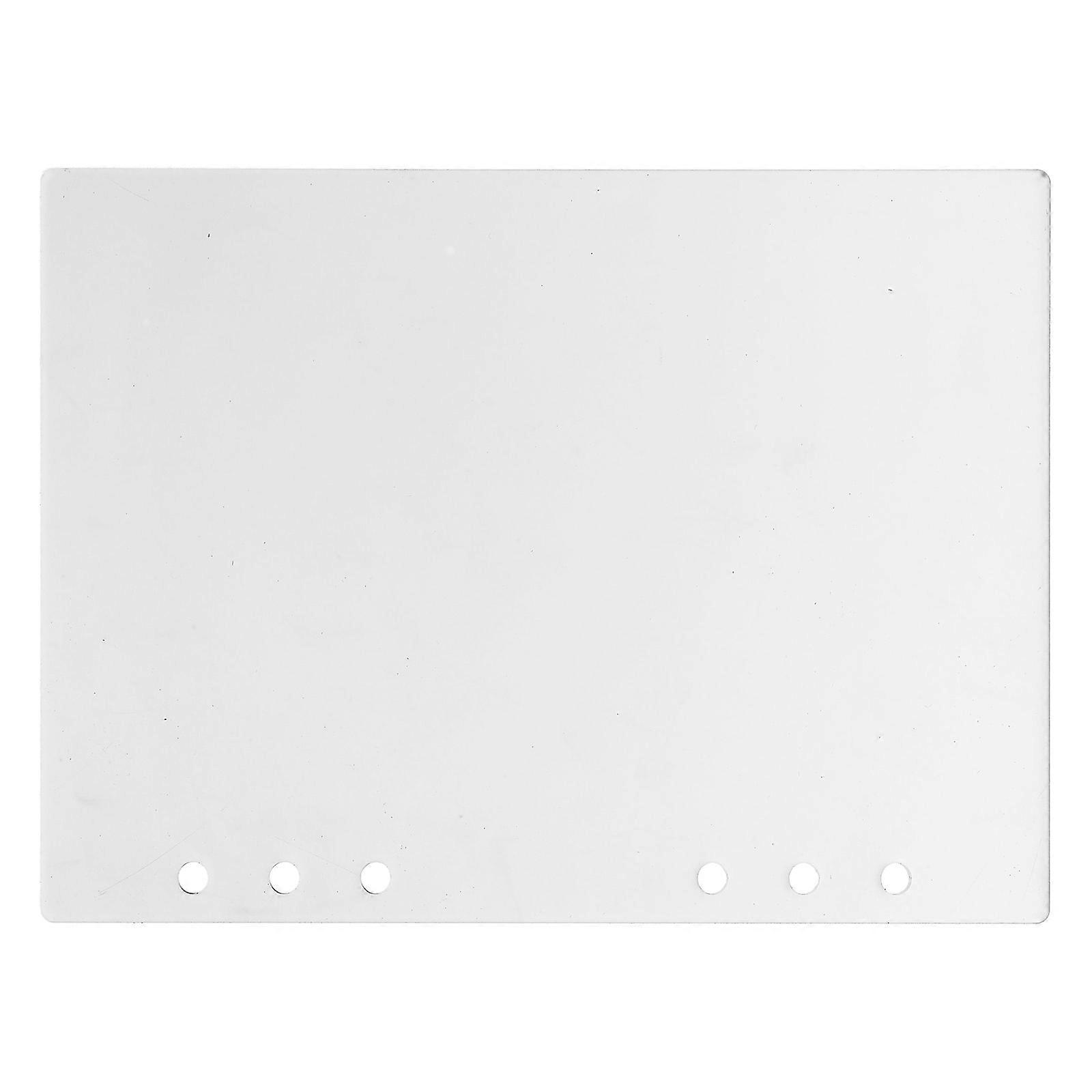 Frosted Acrylic Binder Cover for Notebook with Easy Replacement