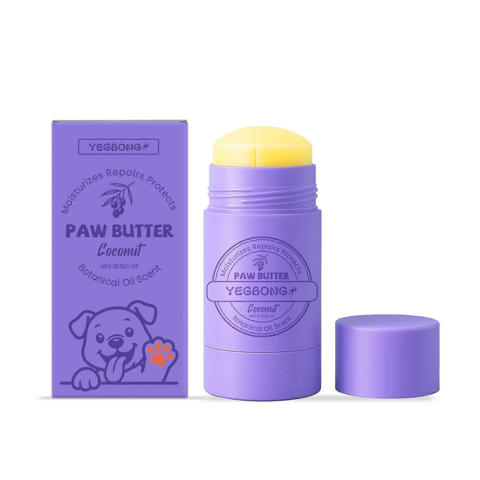 Yegbong 30g Paw Soothing Balm - Gentle Cleaning, Moisturizing Paw Pads, Relieve Dryness, Comfortable Application for Pet Paw