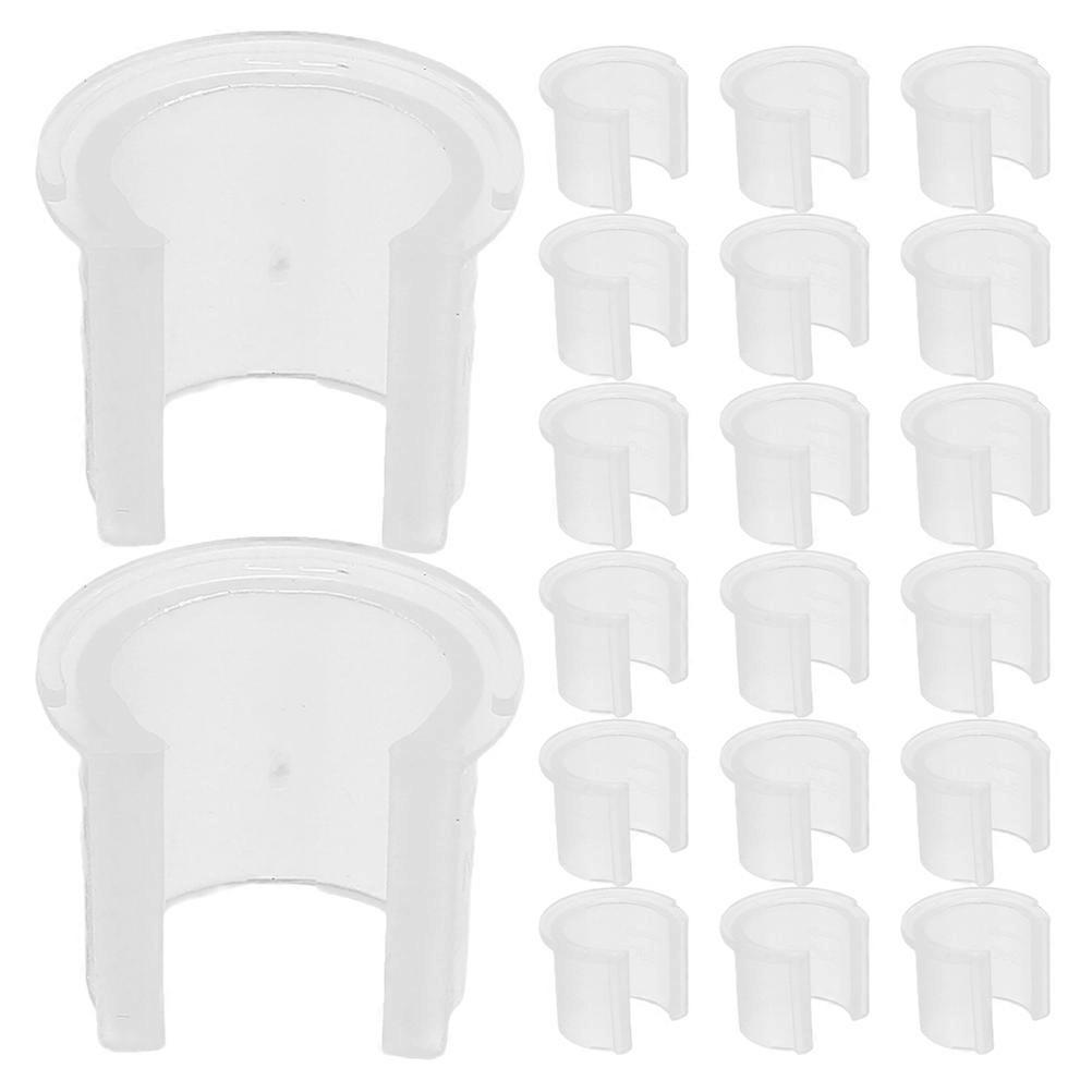 Travel Pump Bottle Lock Clips for Leakproof Dispensing 40Pcs Plastic Set