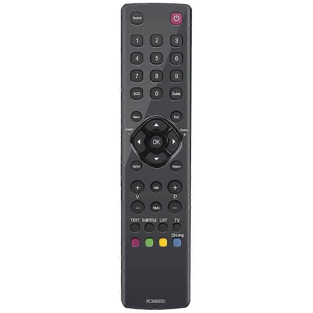 RC3000E02 Replace Remote Control for TV L19E4103
