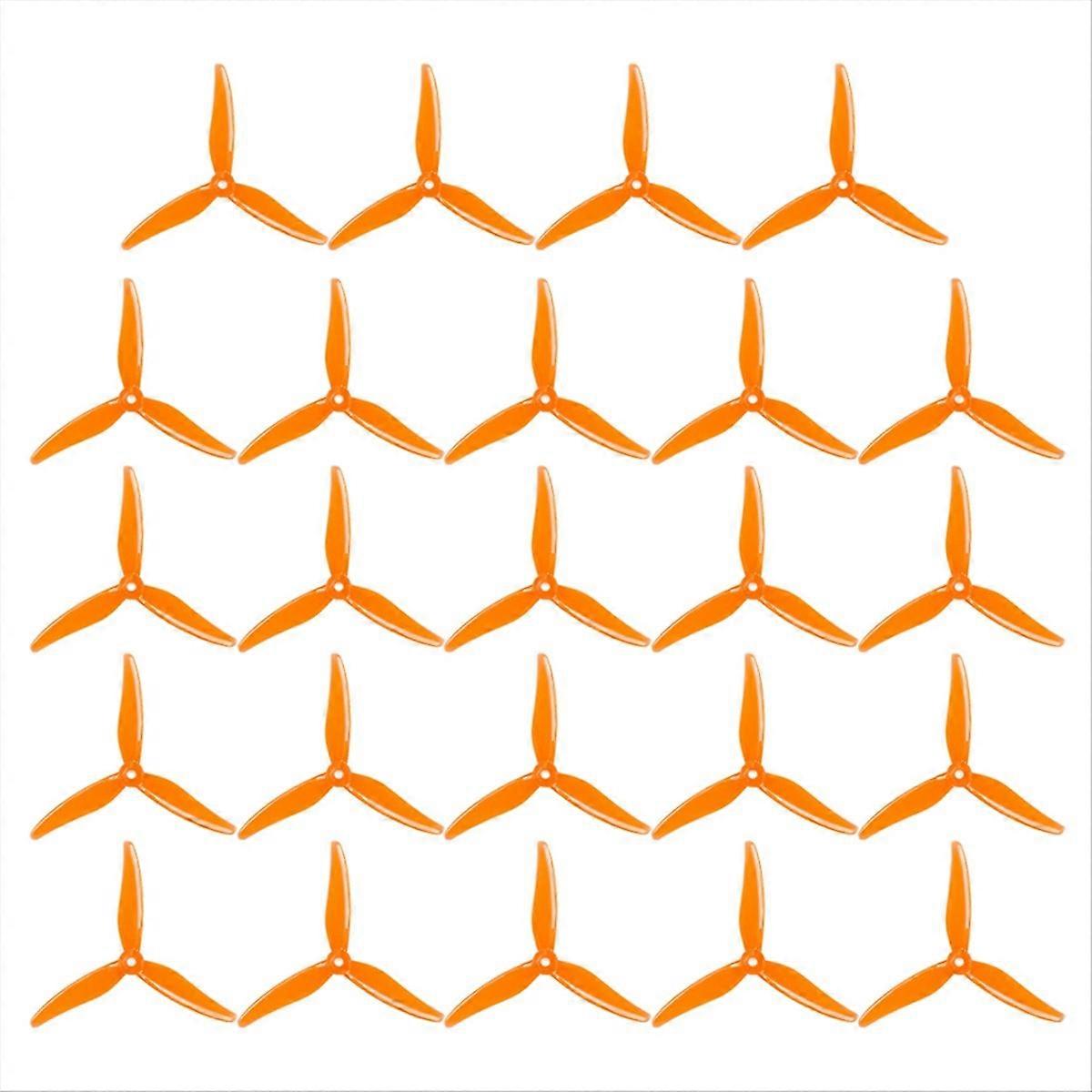 24PCS 51466 V2 FPV Propeller 5inch 3 Blade Propeller orange