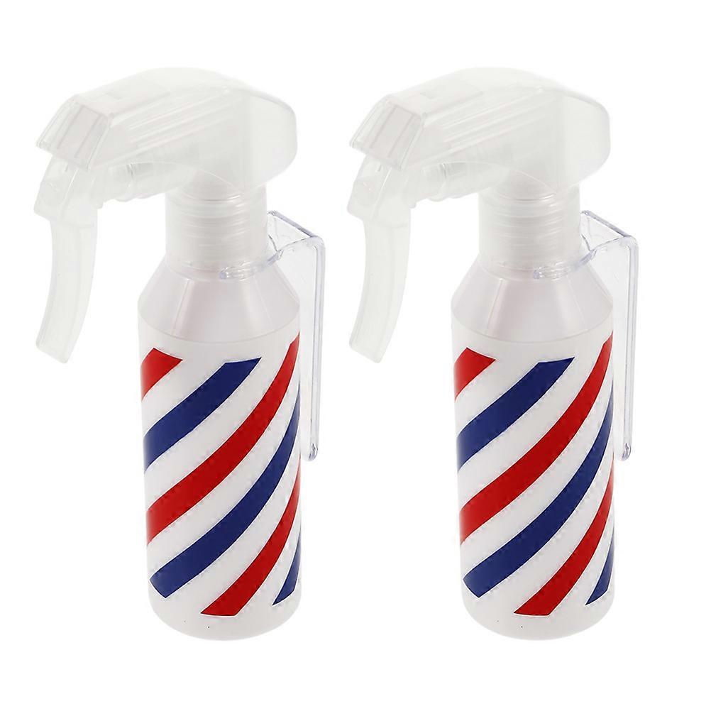 Barber Spray Bottle Fine Mist Sprayer for Styling 2Pcs Multi Color Plastic