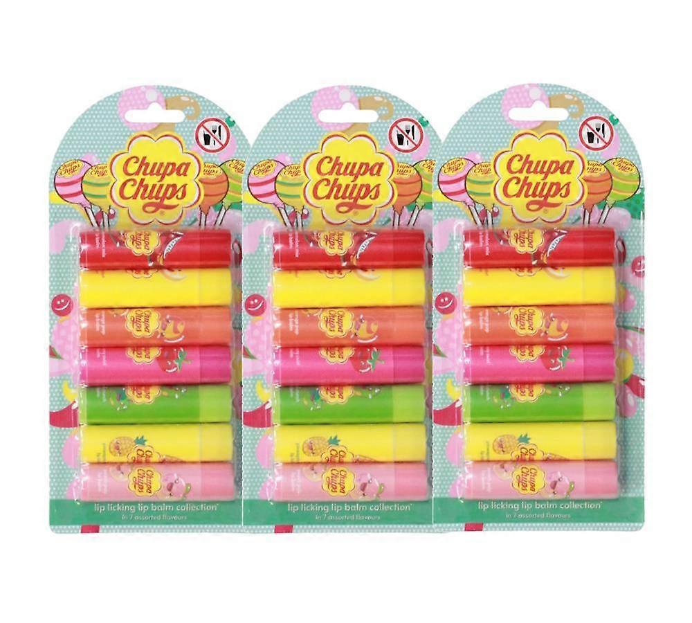 Chupa Chups Lip Balms Set (3 Pack)