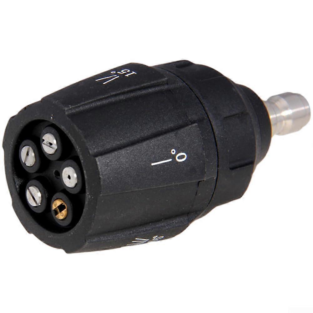 Car Wash Nozzle with Quick Connect, Five Spray Modes, Adjustable  Pressure for Versatile Cleaning