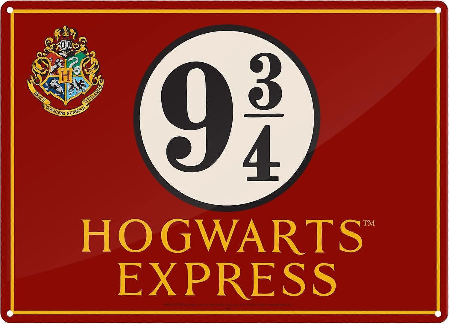 Tin Sign Small - (Hogwarts Express)
