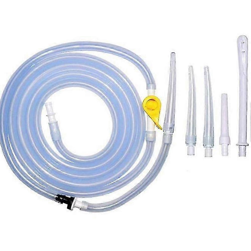 Enema Hose and Nozzle Replacement for Colon Cleansing Systems
