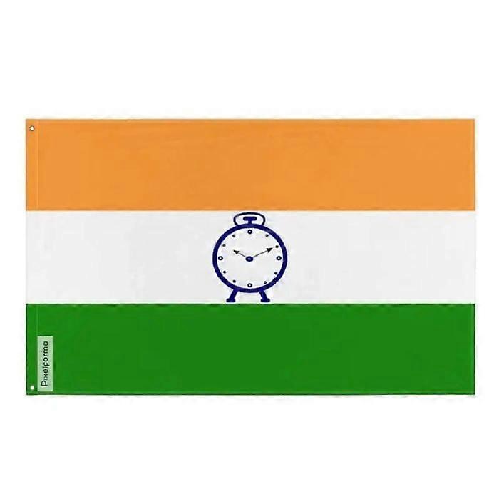 Flag of the Nationalist Congress Party – 60 x 90 cm – Polyester – Iron eyelets – Durable