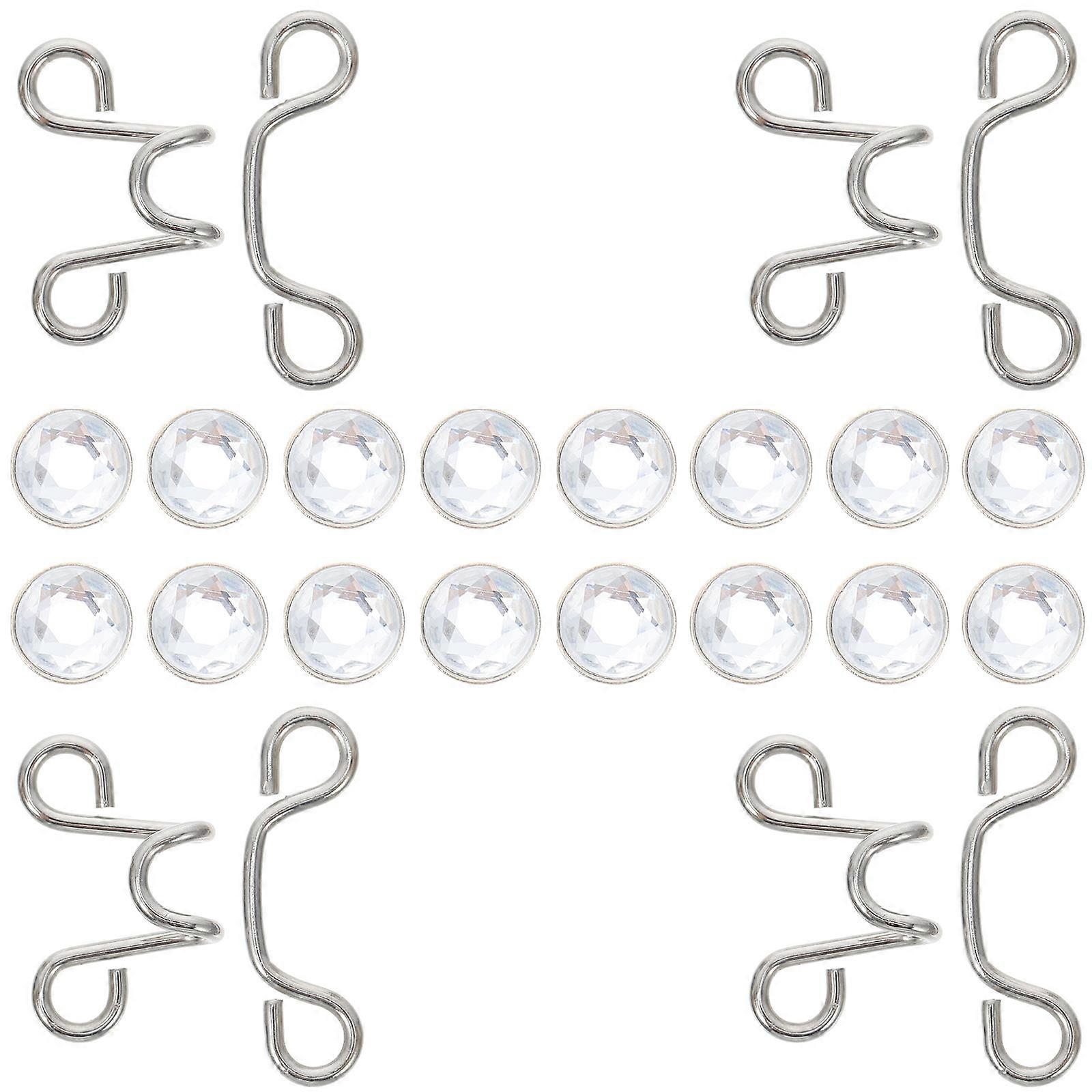 Adjustable Waist Buckle Nail Free Function 4Sets for Jeans and Pants