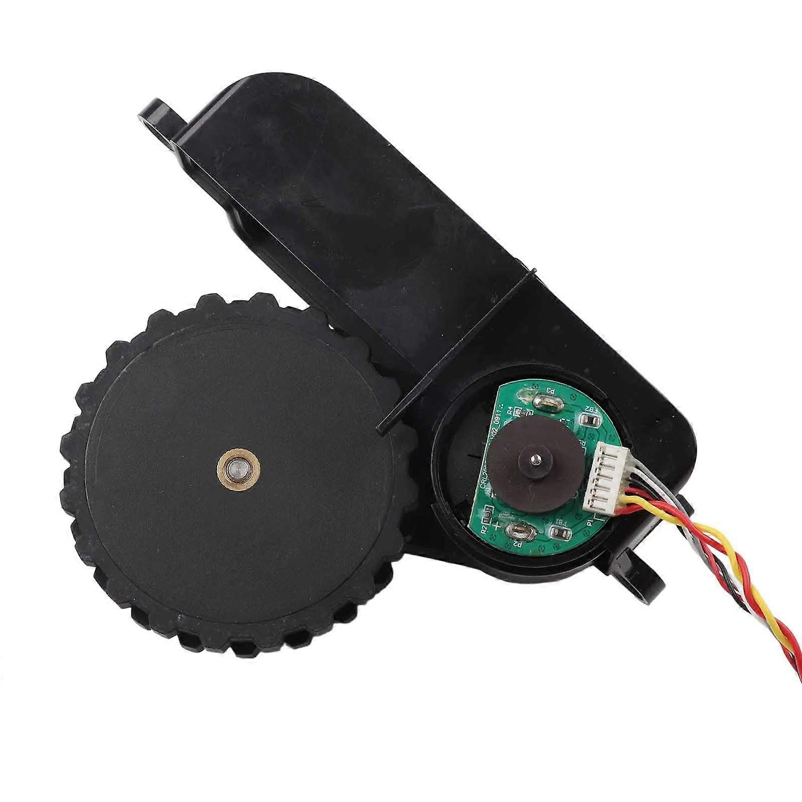 Black Plastic Robot Vacuum Replacement Wheels for ISWEEP D520 Cecotec Conga 1690 Pro 3290 Series