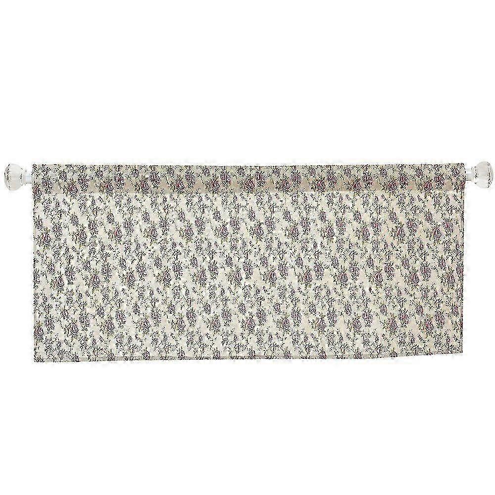 Rose Printing Window Curtain 25-26