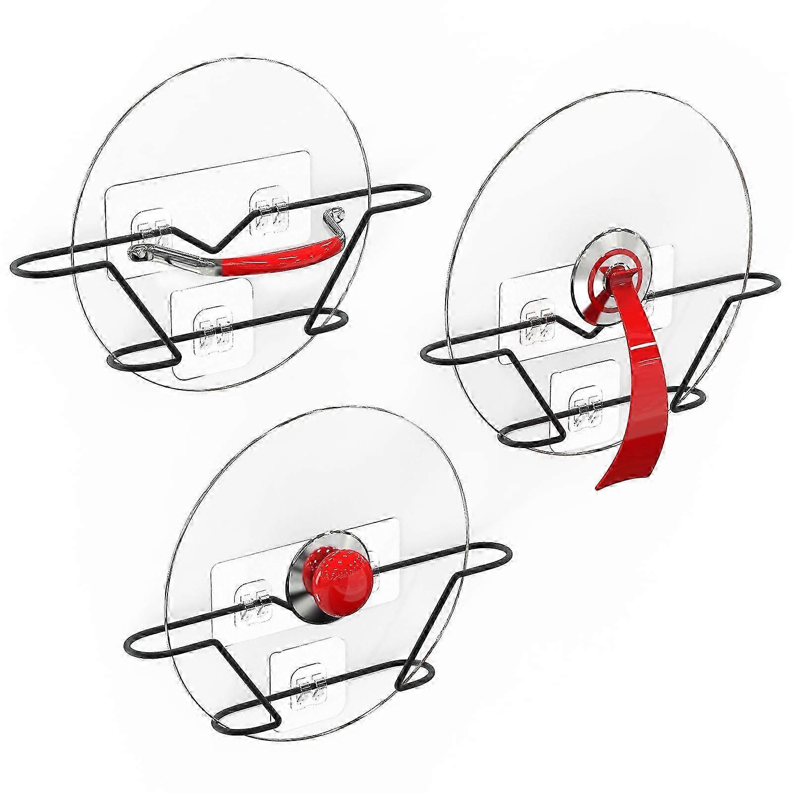 2026 ：3 Pack Rust Resistant Pot Lid Organizer