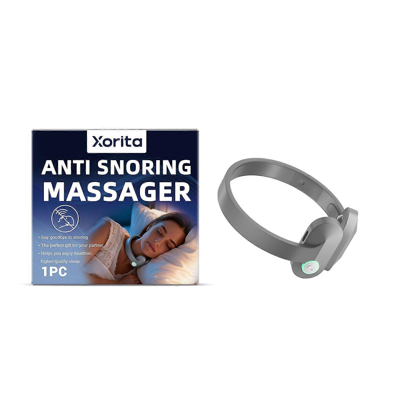 Portable Sleep Support Device - ABS Safe Material with 4 Modes (Sleep/Breathing/Relaxation/Massage), Sleep Dev APP Control, Wireless Charging & 8H Bat