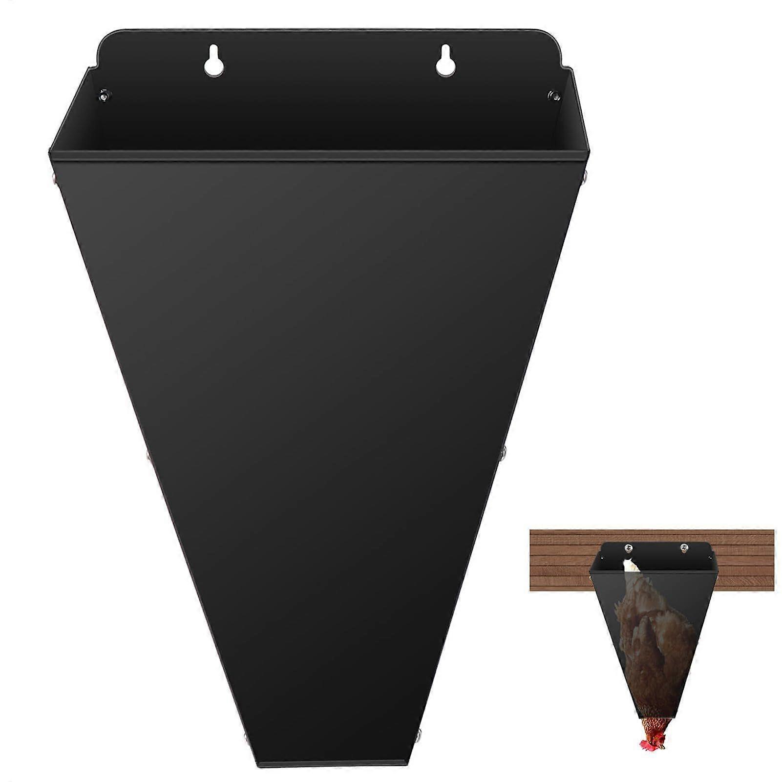 Steel Chicken Killing Cone with Enhanced Stability for Large Poultry Processing and Easy Cleaning