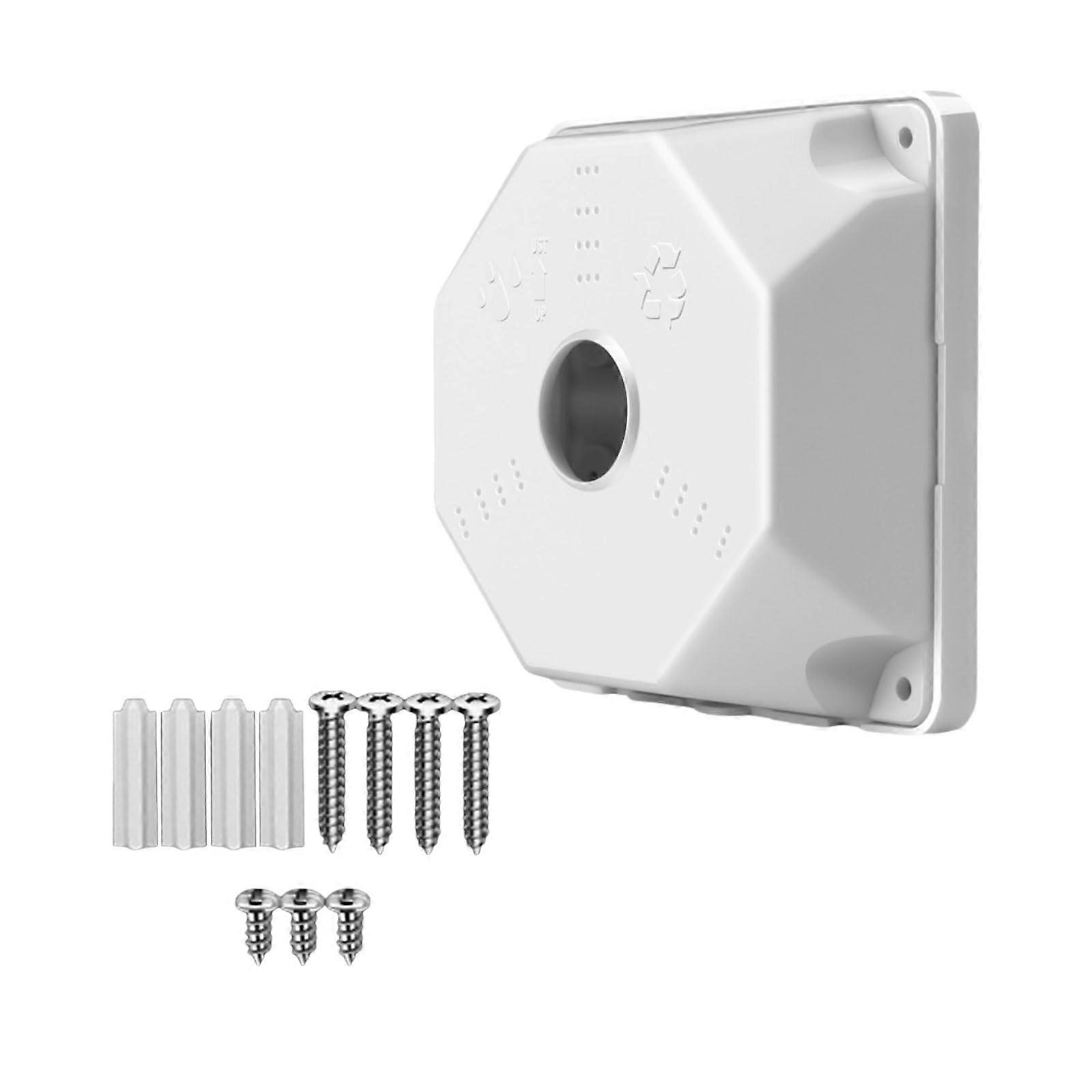 Weatherproof CCTV Junction Box with Concealed Wiring for Indoor Outdoor Security Camera Mount
