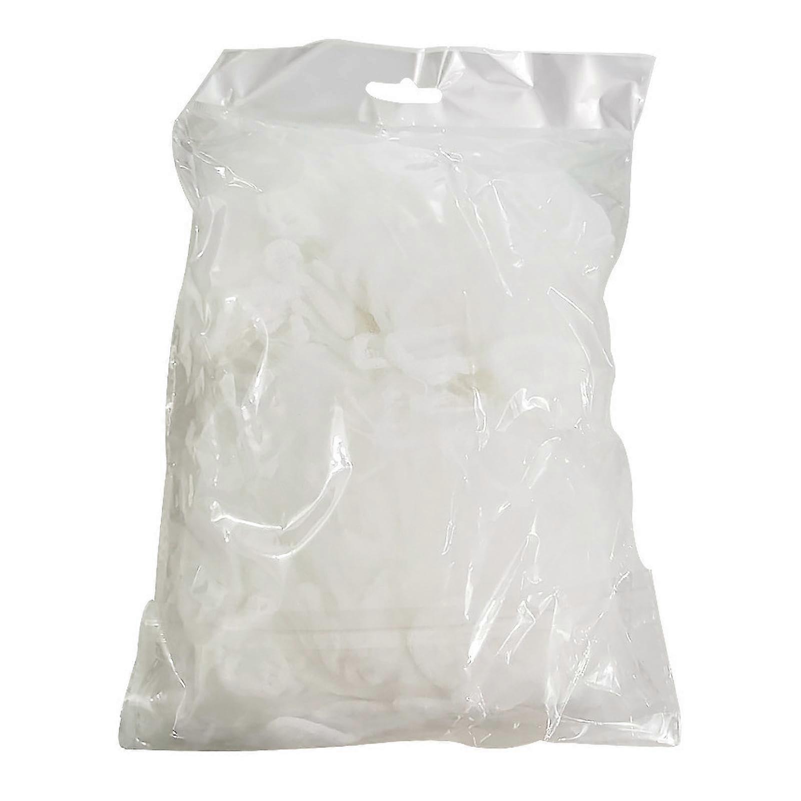 Sink Strainer Mesh Bag 100pcs AntiClogging Fine Mesh Kitchen Sink Filter Net for Easy Waste Disposal