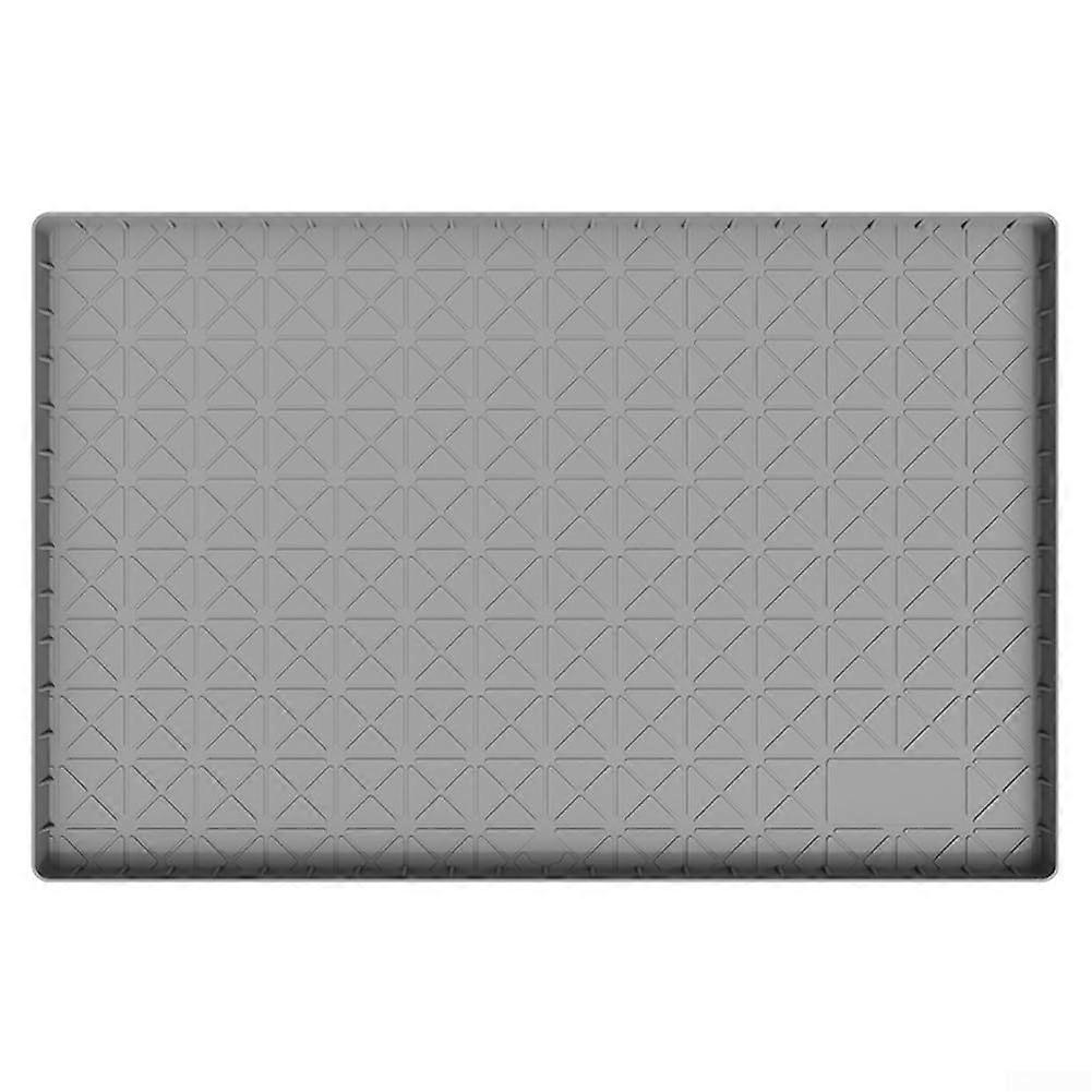 Under Sink Mat Silicone Waterproof Protector NonSlip Liner for Kitchen 86x56x2.5cm