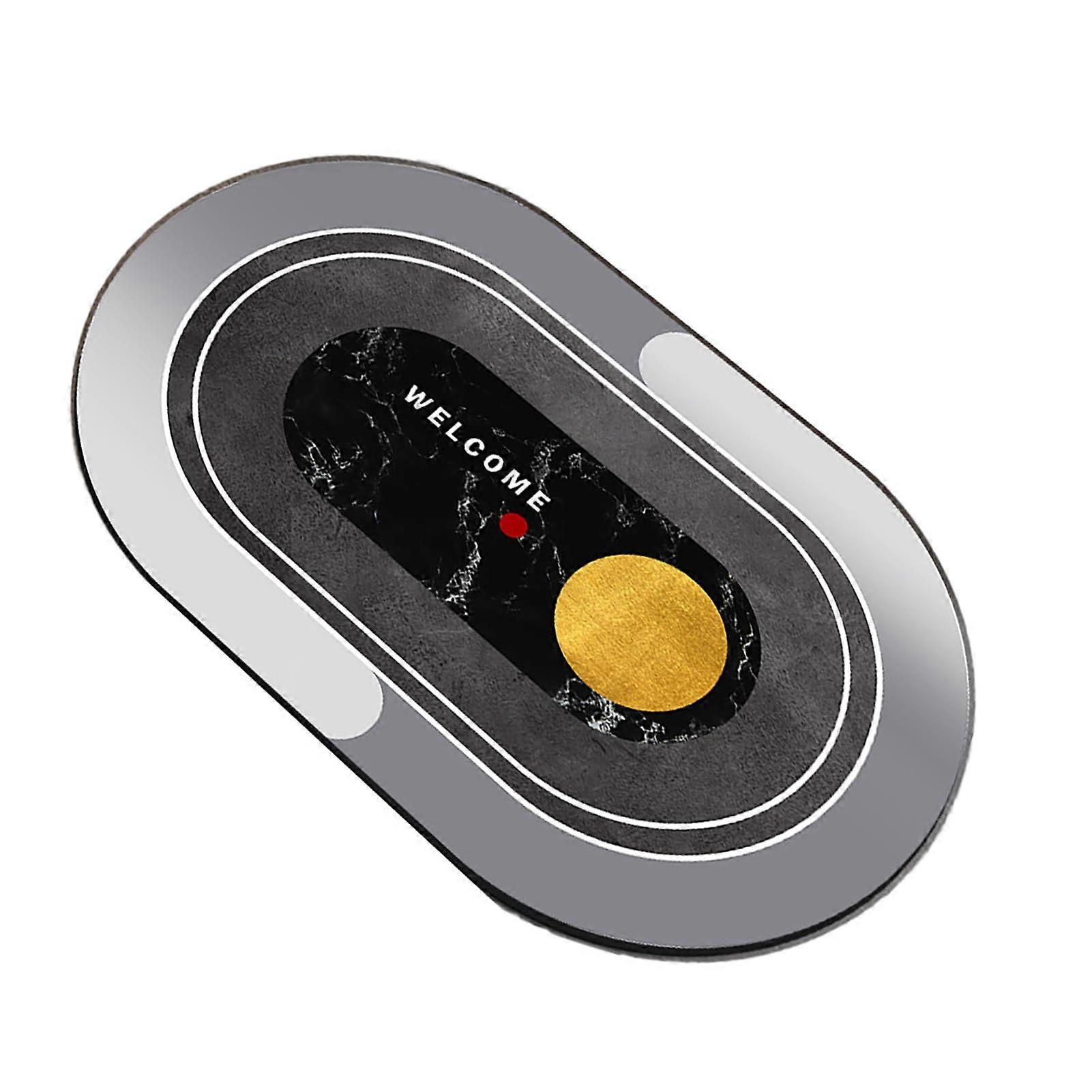 Stone Bath Mat Non Slip Quick Drying Surface Super Absorbent Bathroom Floor Rug 2025