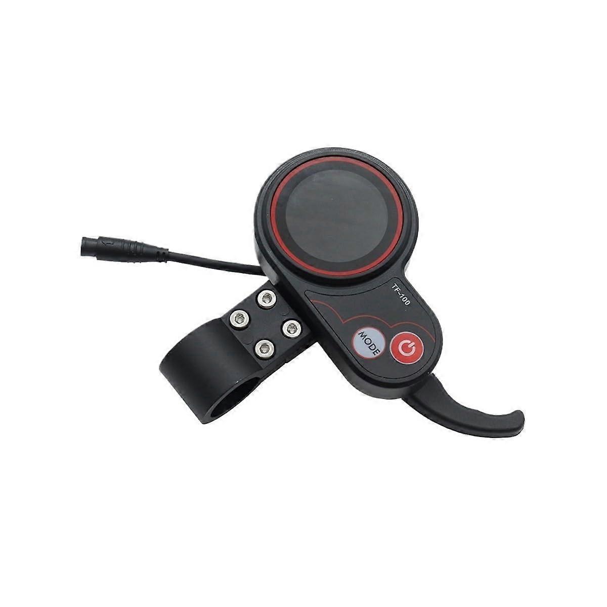 Universal Scooter Tachometer TF100 Dashboard with TType Cable 6Pin Electric Speedometer for M4