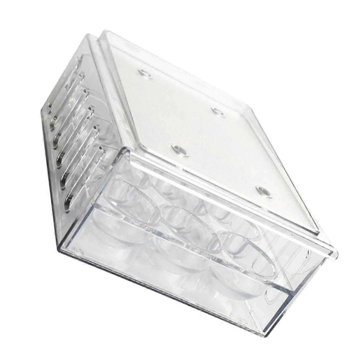 Egg Storage Container with AntiCollision Compartments, PullOut Drawer, Large Capacity for Fridge