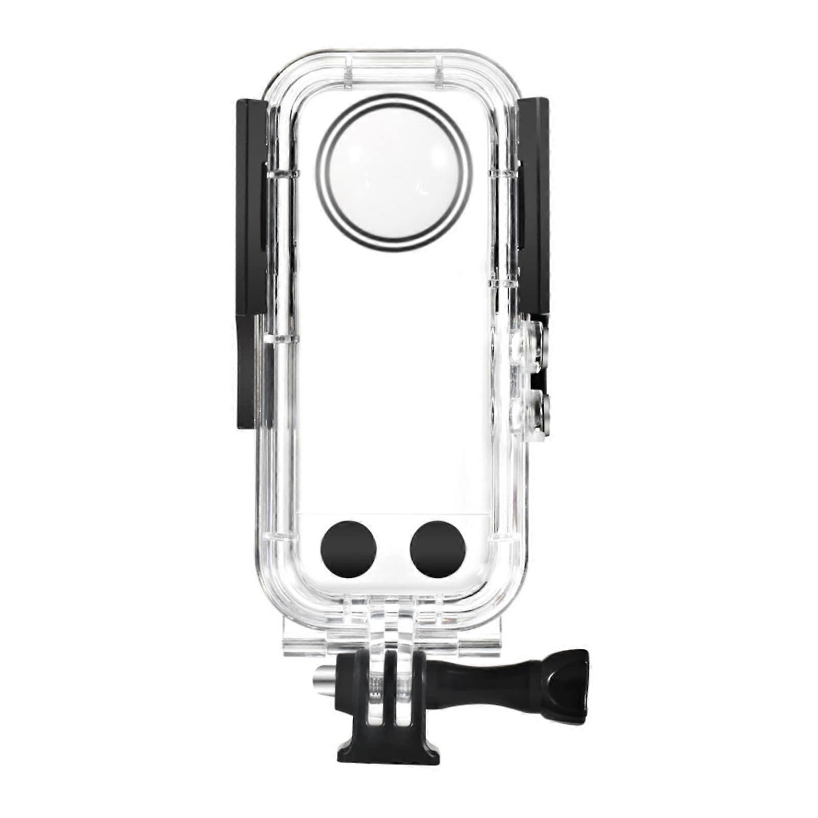 Underwater Camera Housing 40m Waterproof Diving Case for Action Camera with ScratchResistant Lens