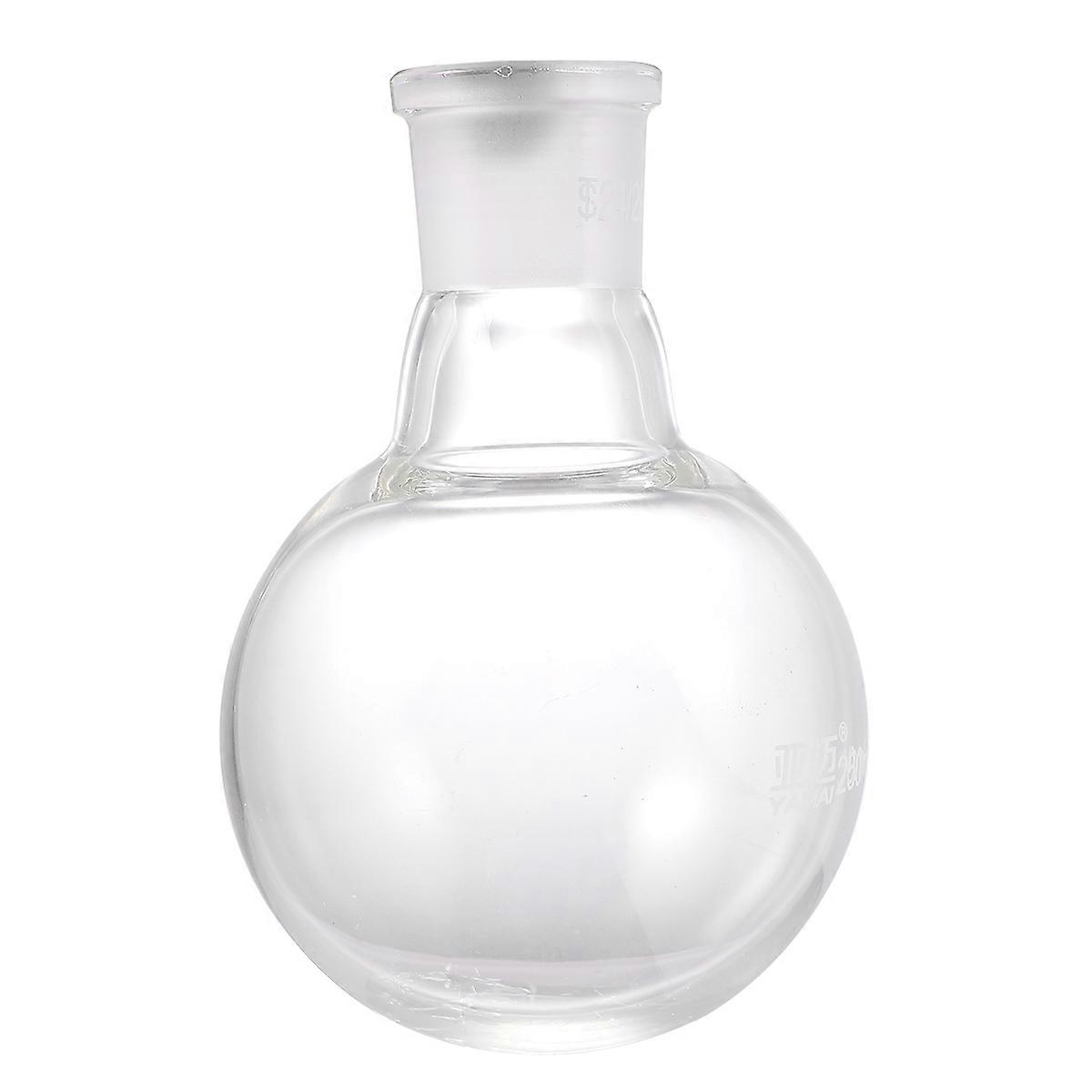 Single Neck Flask Round Bottom Boiling Flask for Reaction 1Pcs Glassware