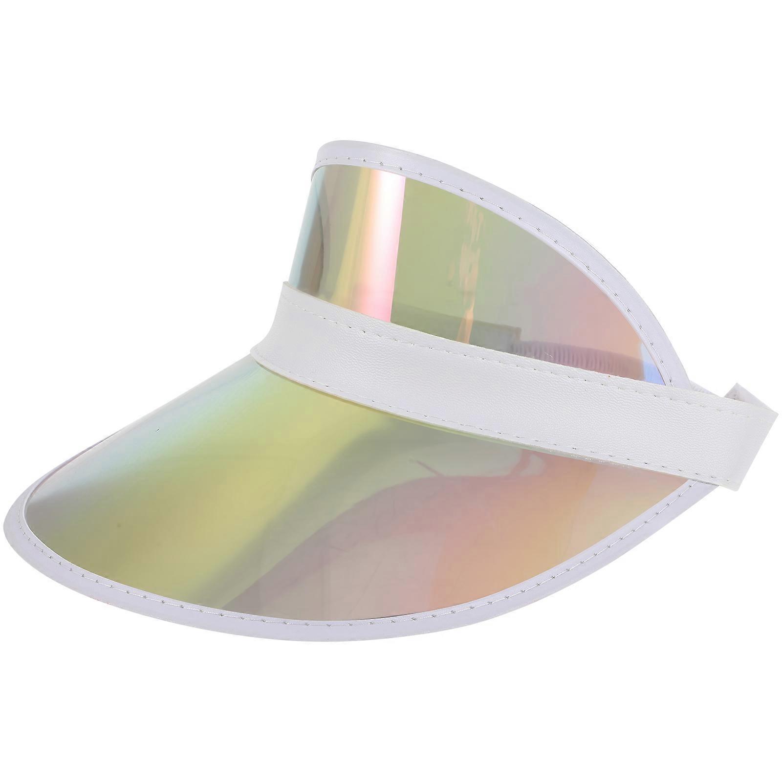 Plastic Sun Visor Hat Wide Brim Sun Visor Hat for Outdoor Use