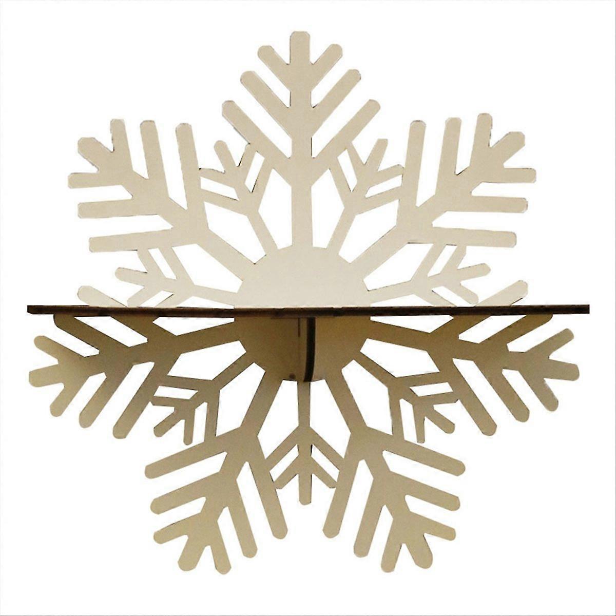 Bohemian Snowflake Shape Storage Home Wall Storage Rack A