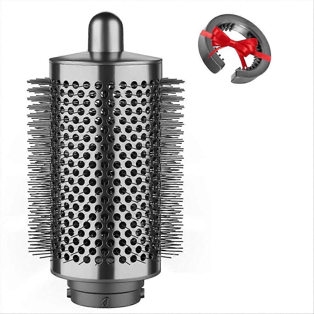 Large Round Volumizing Brush for Attachment Silver Gray