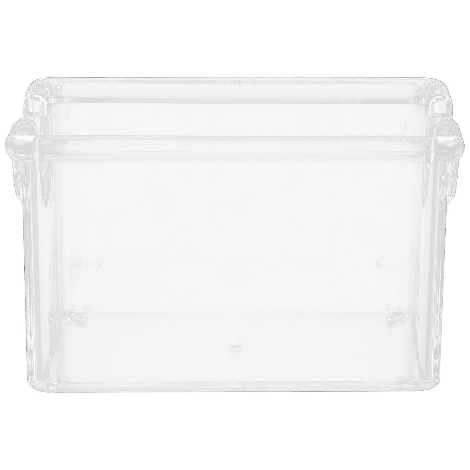 Tea Bag Case Acrylic Transparent for Storage Desktop Sugar Container