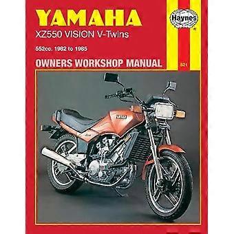 Yamaha XZ550 visie V-twins Workshop handleiding (motorfiets handleidingen)