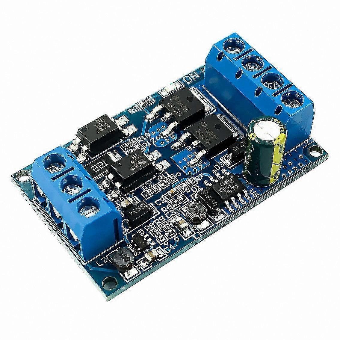 PWM Adjustable Controller Board for High-Power Applications, Dual-MOS Module with Trigger Drive Switch, DC 4V-60V Voltage Range