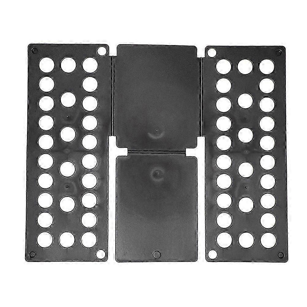 Plastic Clothes Folding Board Home Storage Tool Black