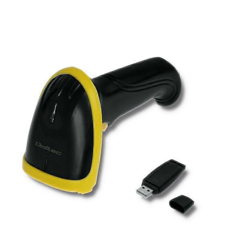 Qoltec 50862 Wireless Laser Barcode Scanner 1d | 2.4ghz