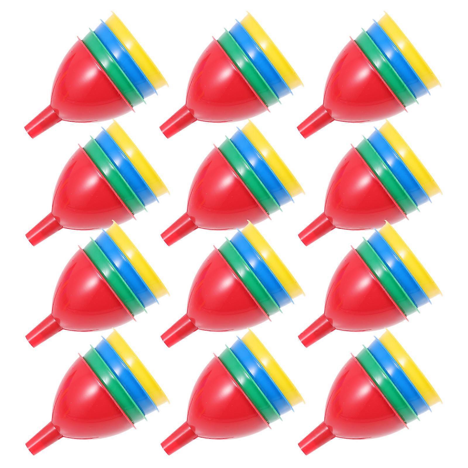 Small Funnel Laboratory Funnel for Lab Use 100Pcs Plastic Funnels