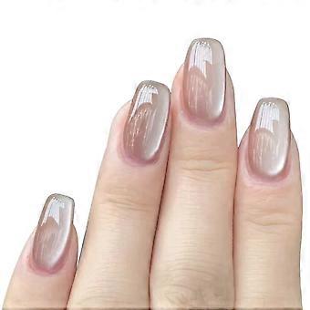 Esmaltes de uñas en gel con efecto holográfico de ojos de gato 9D. Aplicación suave y sencilla. Equipo profesional para salones de uñas.