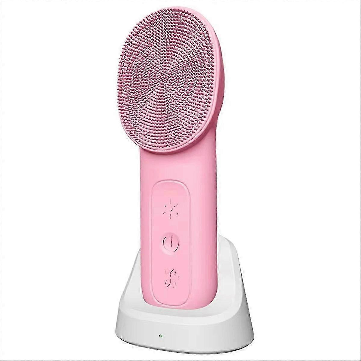 Waterproof Cleansing Brush with Stand High Frequency Vibration